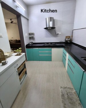 Kitchen in 2 BHK Apartment at Park Express, Baner – for Rent