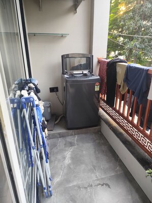 Balcony in 4 BHK Apartment at Puri PP City Centre, Pitampura – for Sale