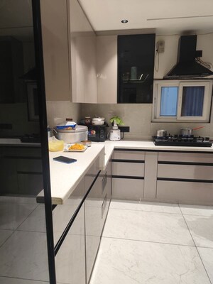 Kitchen in 4 BHK Apartment at Puri PP City Centre, Pitampura – for Sale