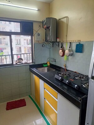 Kitchen in 2 BHK Apartment at Everest World Aspen, Dhokali – for Rent