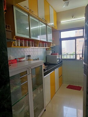 Kitchen in 2 BHK Apartment at Everest World Aspen, Dhokali – for Rent