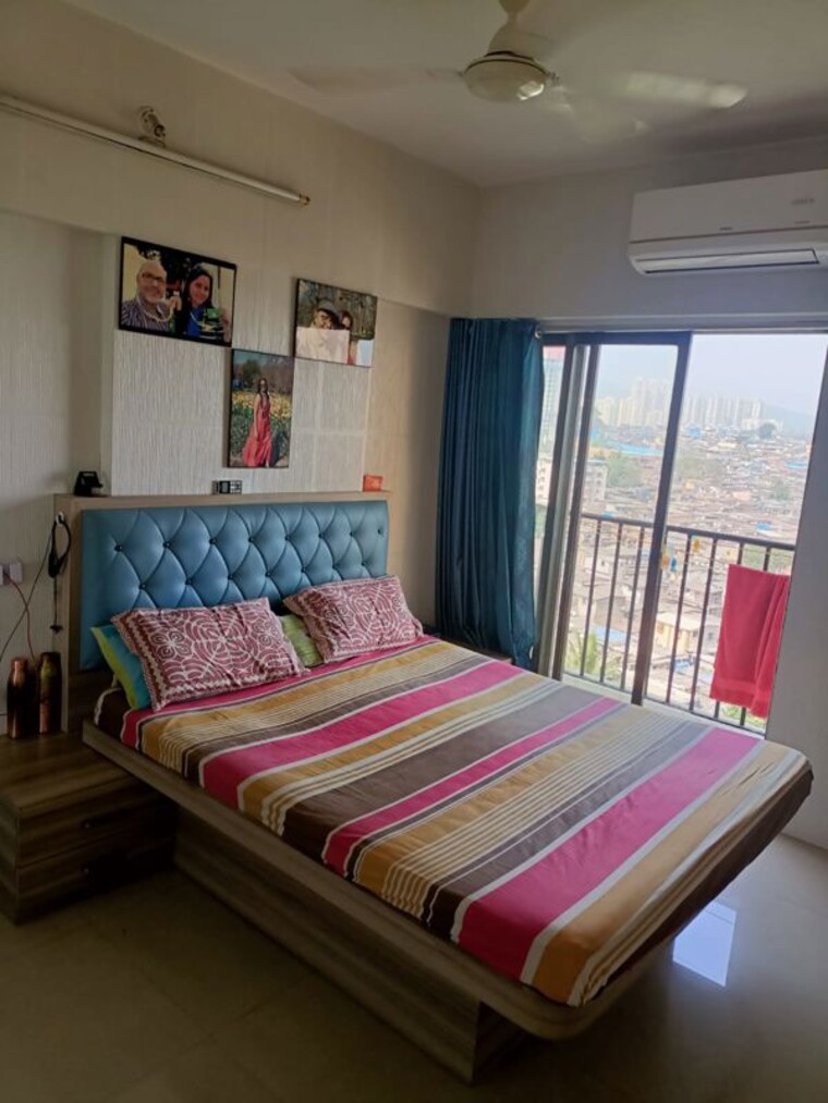 Bedroom, everest-world-aspen 2 Bedroom 700 Sq.Ft. Apartment In Dhokali Thane 10775388