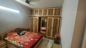 Bedroom in 2 BHK Apartment at Kumar Padmalaya, Aundh – for Rent