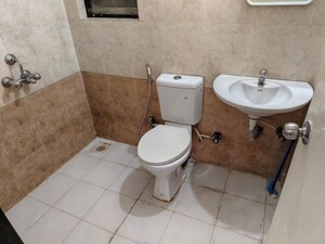 Bathroom in 2 BHK Apartment at Nagpal Meadows Habitat, Pashan – for Rent