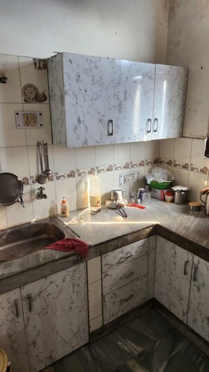 Kitchen in 1 BHK Builder Floor at Kalkaji – for Rent