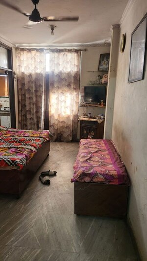 Bedroom in 1 BHK Builder Floor at Kalkaji – for Rent