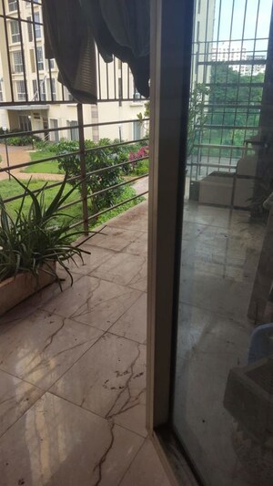 Balcony in 2 BHK Apartment at Sheth Vasant Lawns, Laxmi Nagar – for Rent