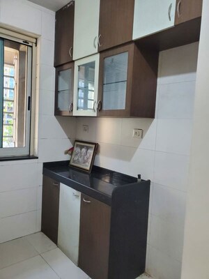 Kitchen in 2 BHK Apartment at Sheth Vasant Lawns, Laxmi Nagar – for Rent