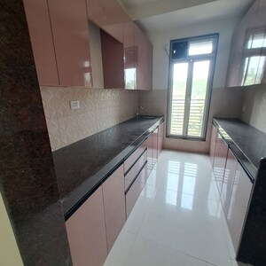 Kitchen in 3 BHK Apartment at Sheth Vasant Lawns, Laxmi Nagar – for Rent