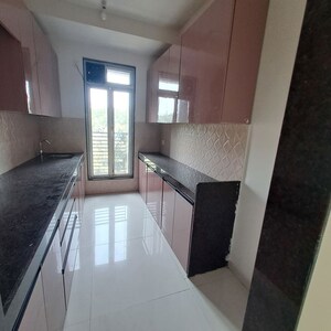 Kitchen in 3 BHK Apartment at Sheth Vasant Lawns, Laxmi Nagar – for Rent