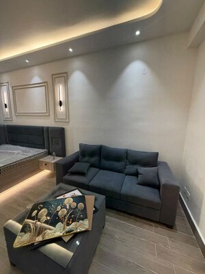 Living Room in 1 RK Apartment at Gaur Yamuna City Gaur Suites, Gaur Yamuna City – for Rent