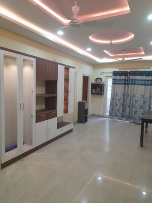 Building Lobby in 3 BHK Apartment at Gouthami Enclave, Kondapur – for Rent