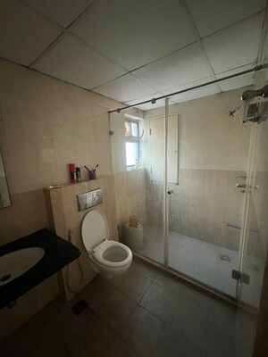 Bathroom in 3 BHK Apartment at Lanco Hills Apartments, Manikonda – for Rent