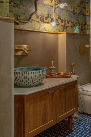 Kitchen in 4 BHK Apartment at 3C Lotus 300, Sector 107 – for Rent