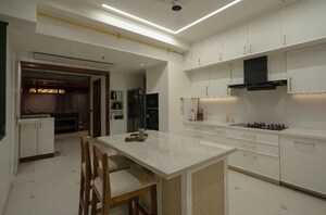 Kitchen in 4 BHK Apartment at 3C Lotus 300, Sector 107 – for Rent