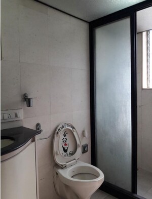 Bathroom in 2 BHK Apartment at Bandra West – for Rent