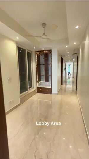 Building Lobby in 4 BHK Builder Floor at Green Park Extension – for Rent