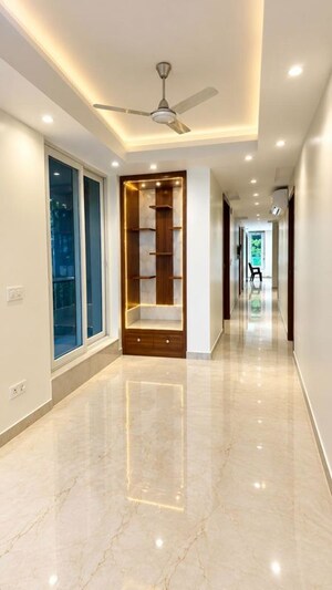Building Lobby in 4 BHK Builder Floor at Green Park Extension – for Rent