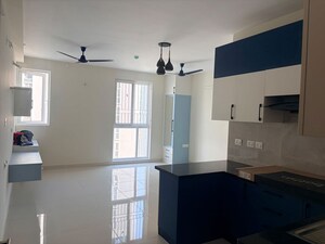 Kitchen in Studio Apartment at Brigade Cornerstone Utopia, Varthur – for Rent