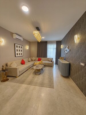 Living Room in 3.5 BHK Apartment at Anant Raj The Estate Floors, Sector 63a – for Rent