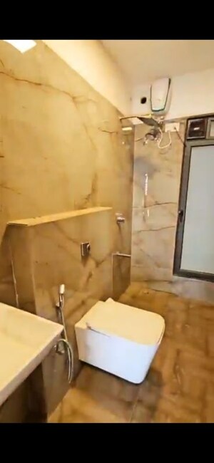 Bathroom in 2 BHK Apartment at Level The Residences, Andheri West – for Rent