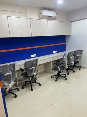 Team Area in  Office Space at Ajmera Sikova, Ghatkopar West – for Rent