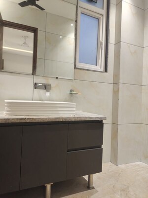 Bathroom in 3 BHK Builder Floor at East Of Kailash – for Rent