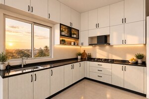 Kitchen in 2 BHK Apartment at Godrej Park Retreat, Sarjapur Road – for Rent