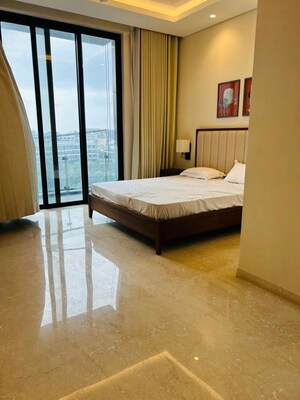 Bedroom in 3 BHK Apartment at Forum Serendipity, Bandra Kurla Complex – for Rent