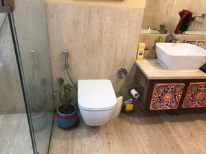 Bathroom in 3 BHK Apartment at Oberoi Realty Sky Heights, Andheri West – for Sale