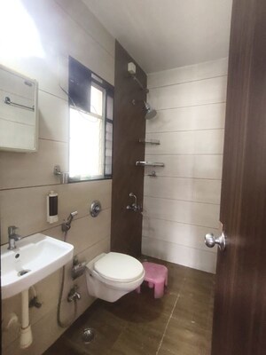 Bathroom in 2 BHK Apartment at Kakkad Madhuban, Balewadi – for Rent