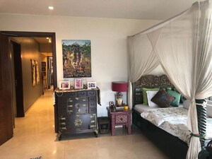Living Room in 3 BHK Apartment at Oberoi Realty Sky Heights, Andheri West – for Rent