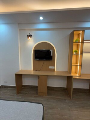 Building Lobby in 1 RK Apartment at Gaur Yamuna City Gaur Suites, Gaur Yamuna City – for Rent