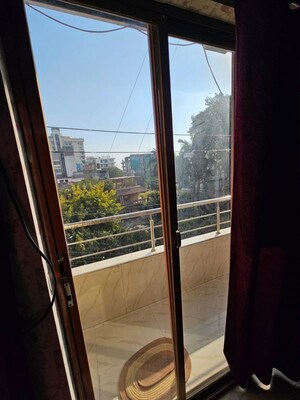 Balcony in 2 BHK Apartment at Sarai Nandan – for Rent