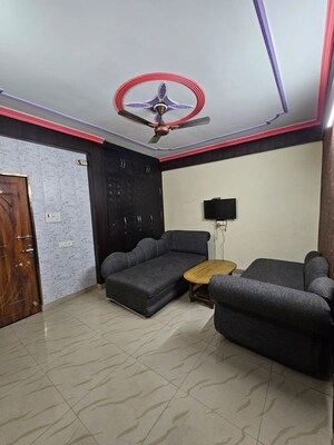 Living Room in 2 BHK Apartment at Sarai Nandan – for Rent
