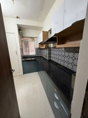 Kitchen in 3 BHK Apartment at Damji Shamji Mahavir Milestone, Vasant Vihar – for Rent