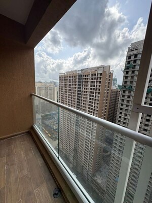 Balcony in 3 BHK Apartment at Damji Shamji Mahavir Milestone, Vasant Vihar – for Rent