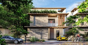 4 BHK Villa – Exterior View View at Mansanpalle - for Sale