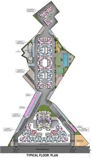Master Plan in 2 BHK Apartment at Austin Ira, Mamurdi – for Sale