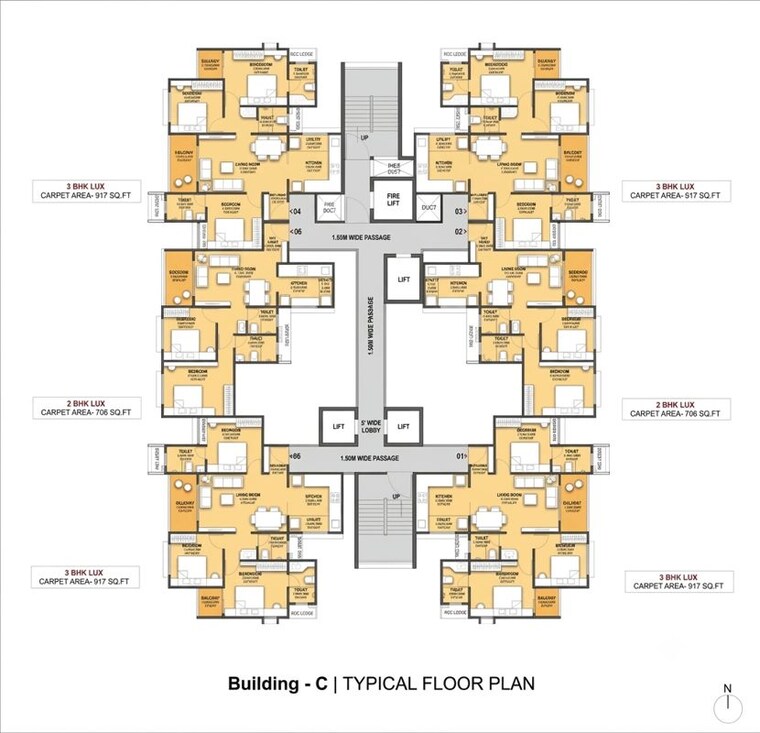Master Plan, austin-ira 2 Bedroom 671 Sq.Ft. Apartment In Mamurdi Pune 10775733