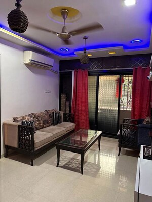 Living Room in 2 BHK Apartment at Sai Vihar Chs Kalwa, Kalwa – for Rent