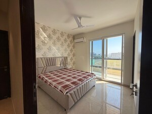 Bedroom in 3 BHK Apartment at Maya Green Lotus Utsav, International Airport Road – for Rent