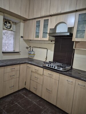Kitchen in 3.5 BHK Apartment at Mayur Vihar – for Rent