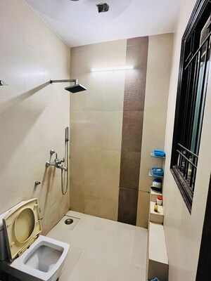 Bathroom in 3 BHK Builder Floor at Palam Vihar – for Rent