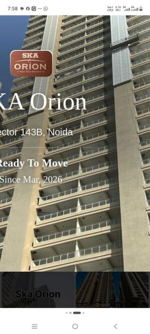 3 BHK Apartment For Sale in SKA Orion, Sector 143b