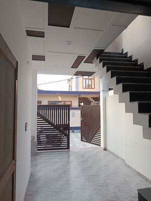 Staircase in 2 BHK Independent House at Jankipuram Extension – for Sale