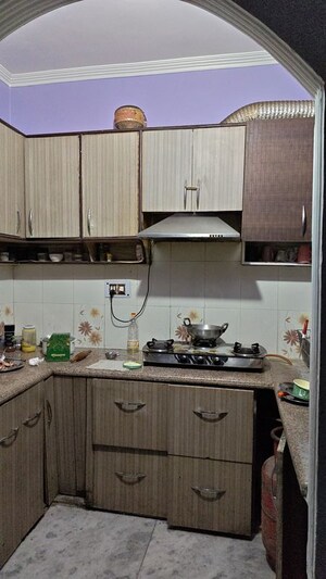 Kitchen in 3 BHK Builder Floor at Mahindra Enclave – for Sale