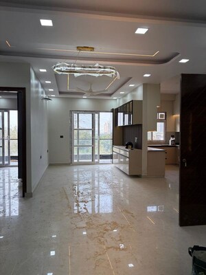 Living Room in 3 BHK Builder Floor at Palam Vihar – for Rent
