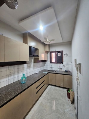 Kitchen in 3 BHK Apartment at Shiva Motia Huys, Pir Machalla – for Rent