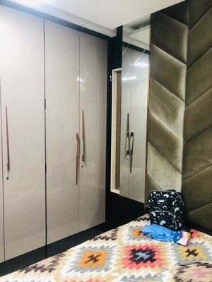 Building Lobby in 3 BHK Apartment at Veena Crest, Andheri West – for Rent